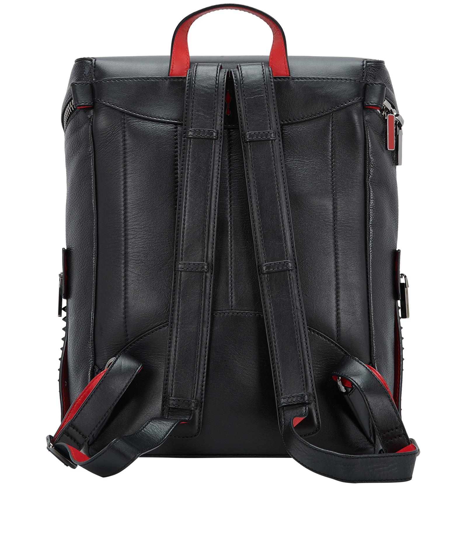 Apoloubi Backpack, &pound;450, Handbags, Black, Leather, Back view